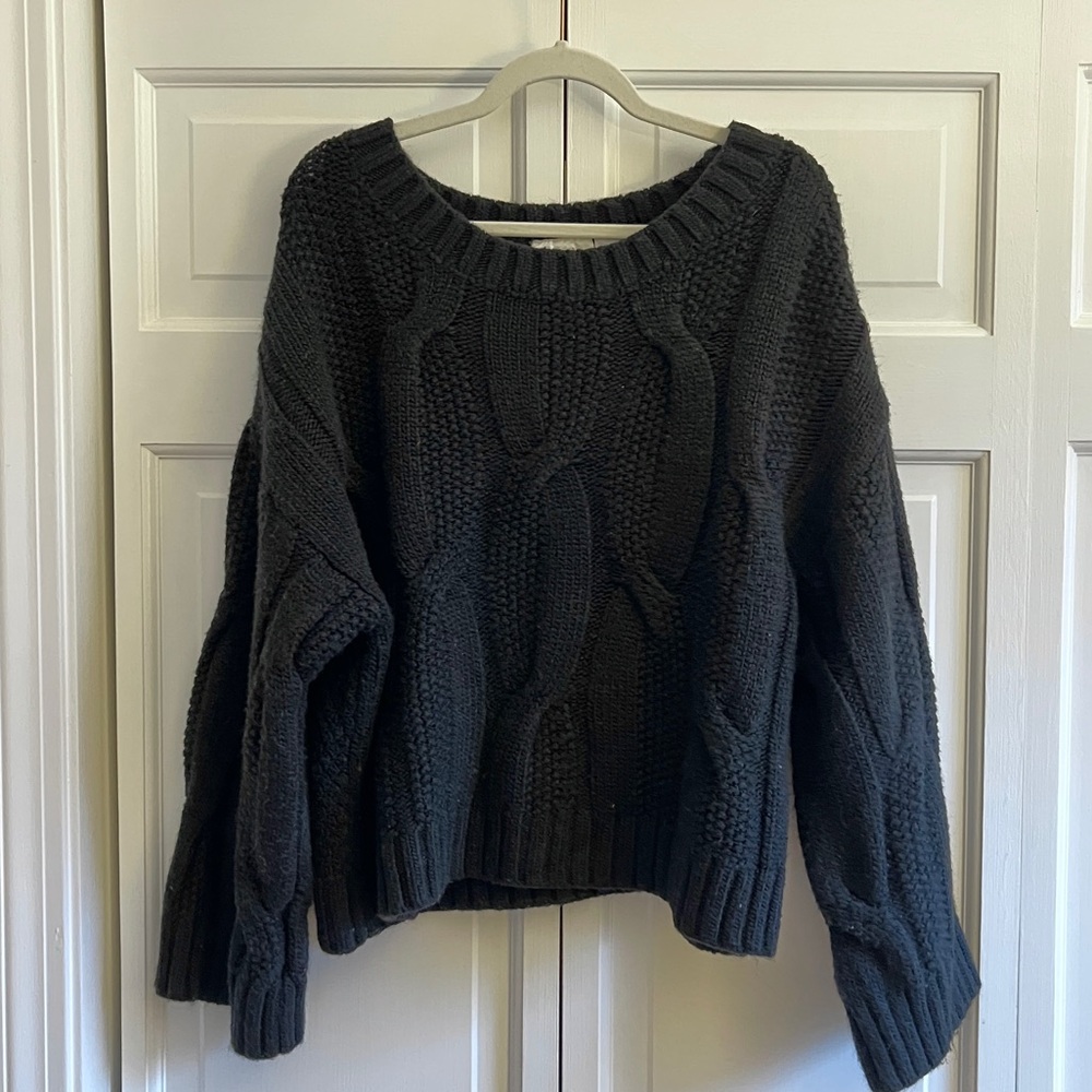 Maeve Cable Knit Sweater NWOT Size M